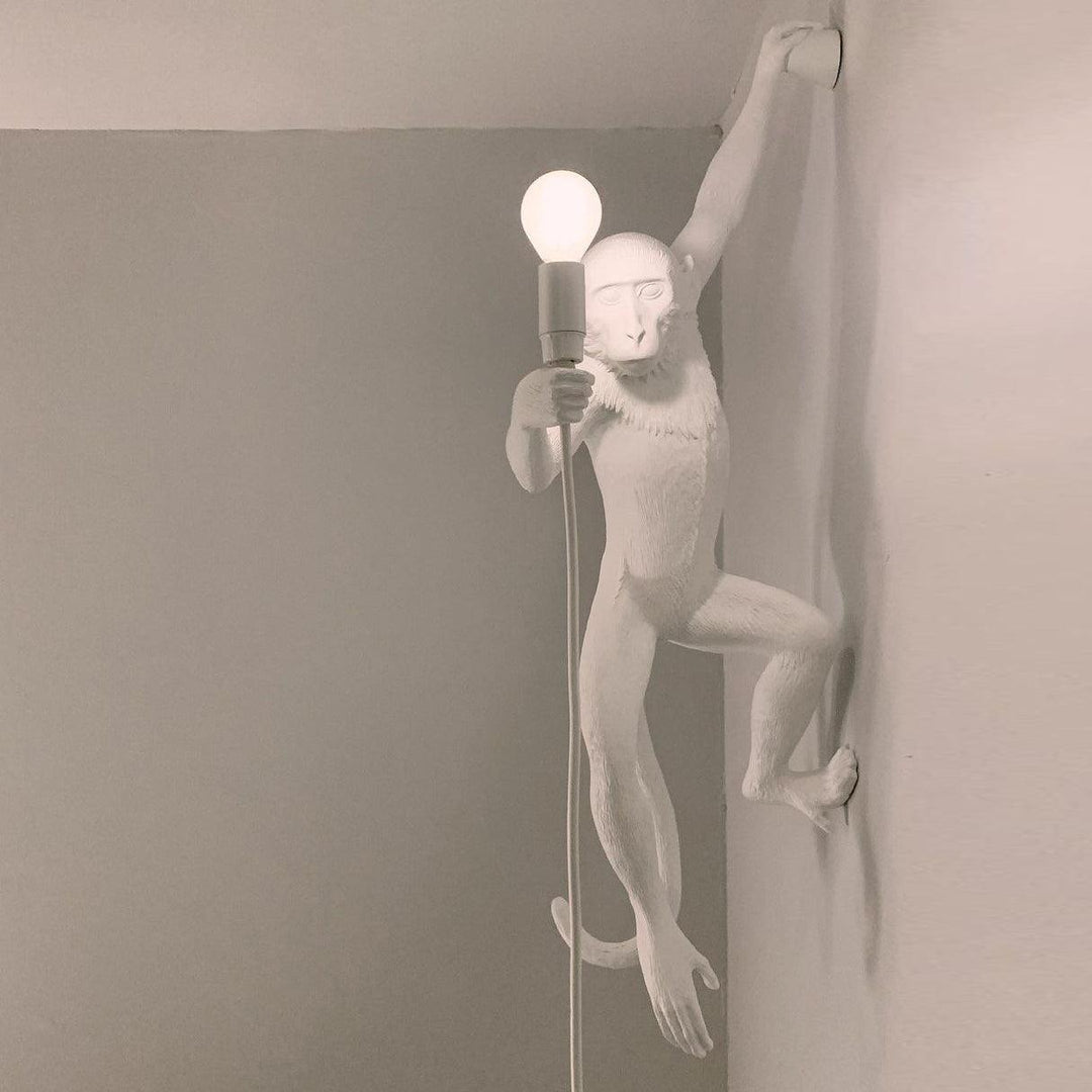 Lampa Ścienna Małpa
