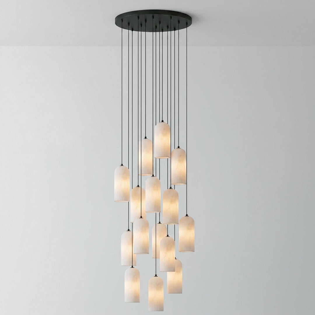 Lampa wisząca Monty Alabaster