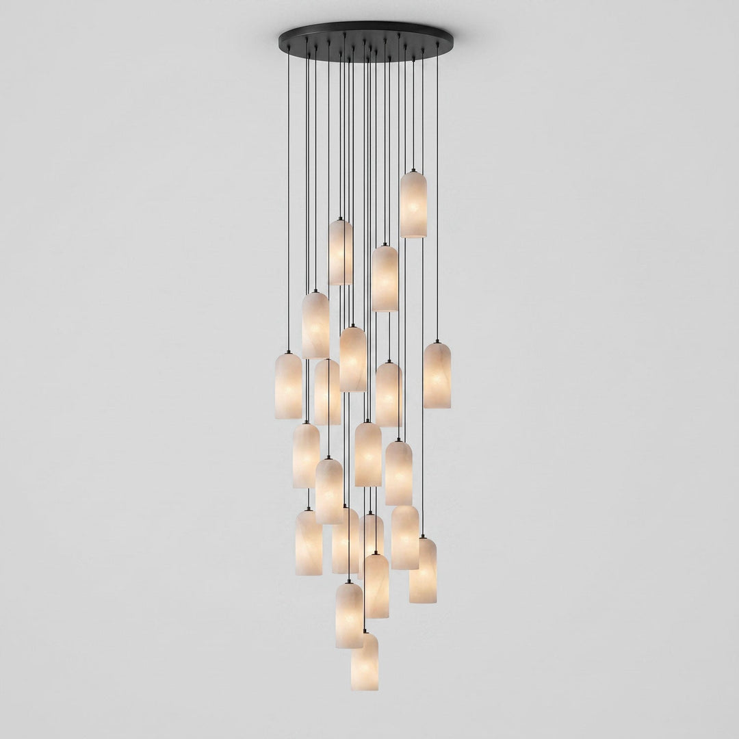 Lampa wisząca Monty Alabaster
