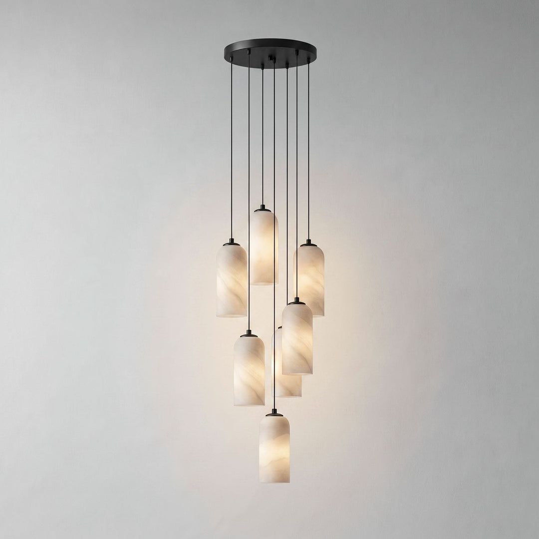 Lampa wisząca Monty Alabaster