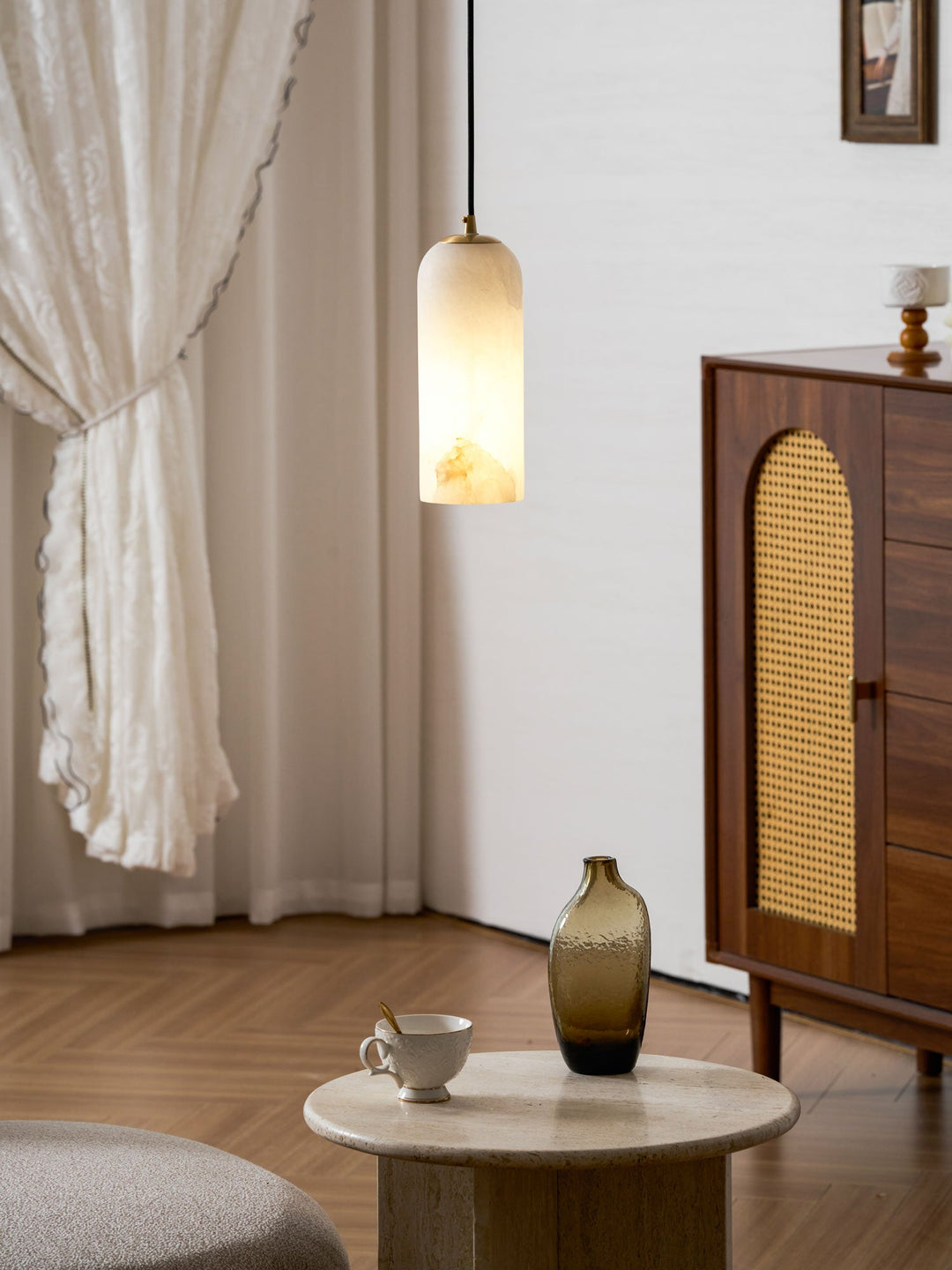 Lampa wisząca Monty Alabaster