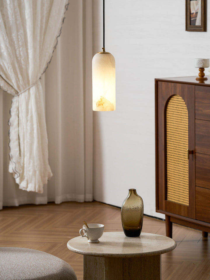Lampa wisząca Monty Alabaster