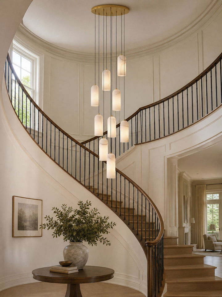 Lampa wisząca Monty Alabaster