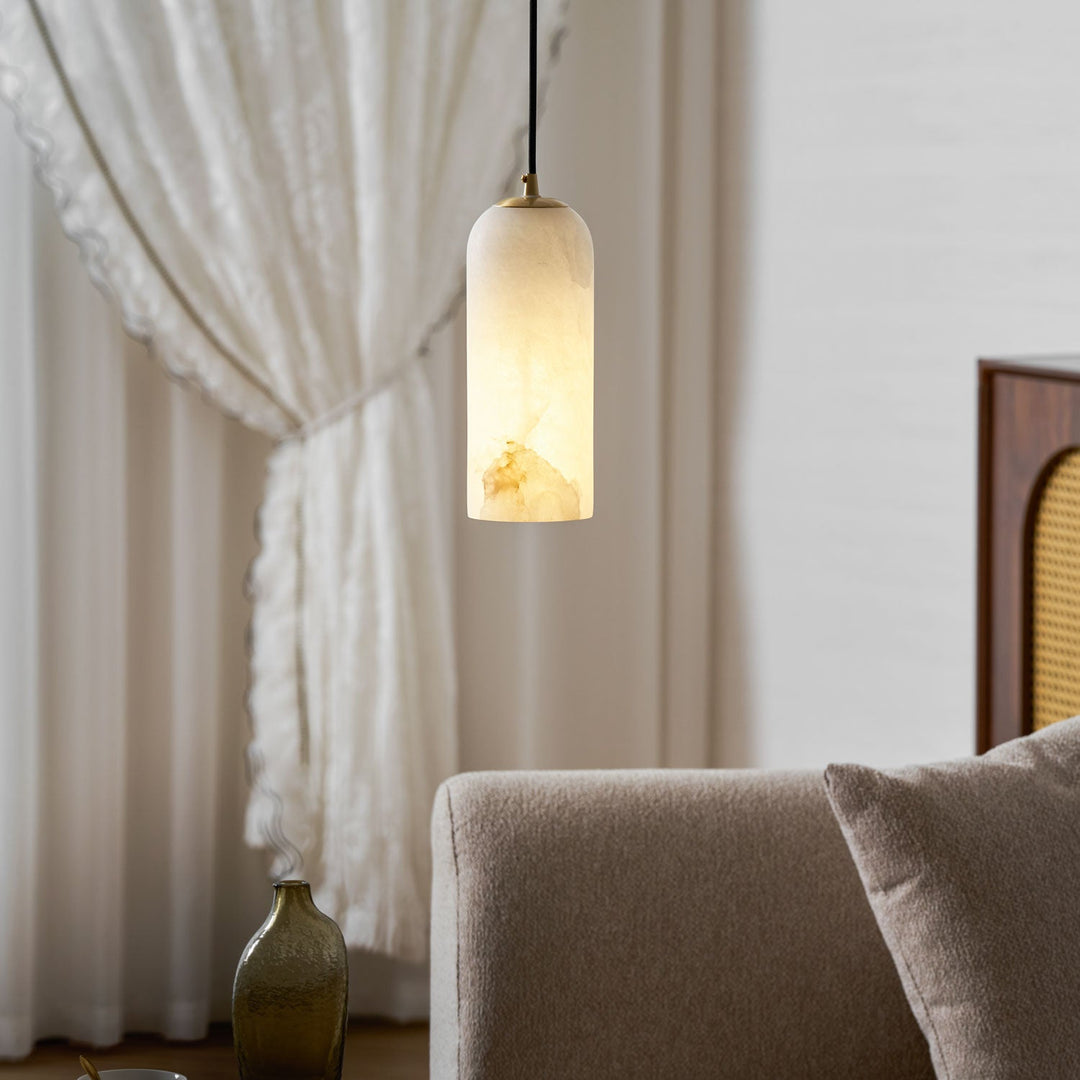 Lampa wisząca Monty Alabaster