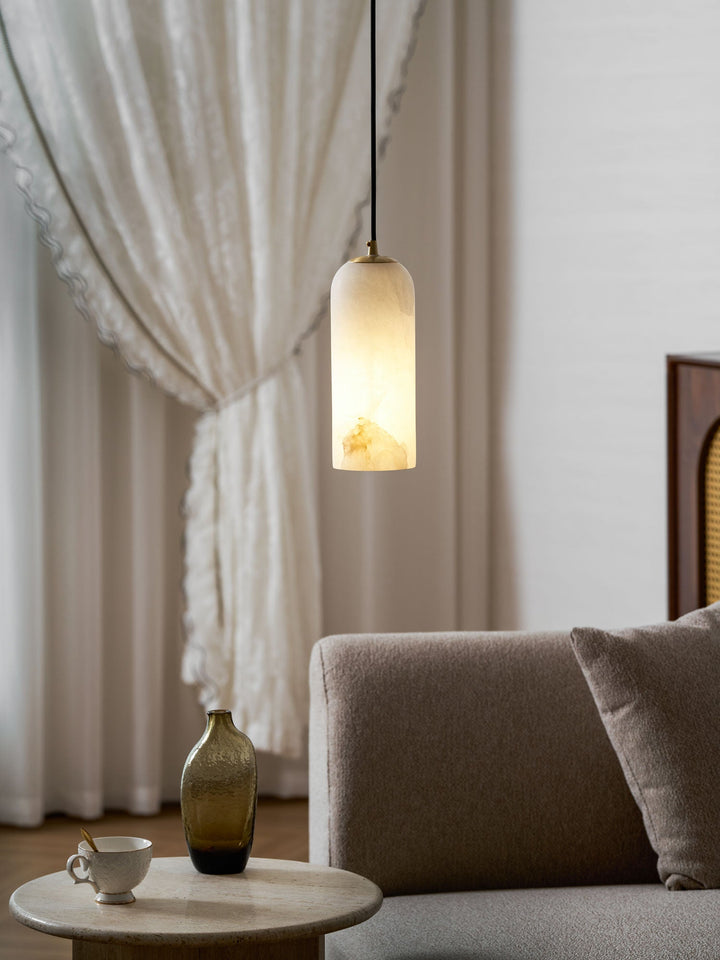 Lampa wisząca Monty Alabaster