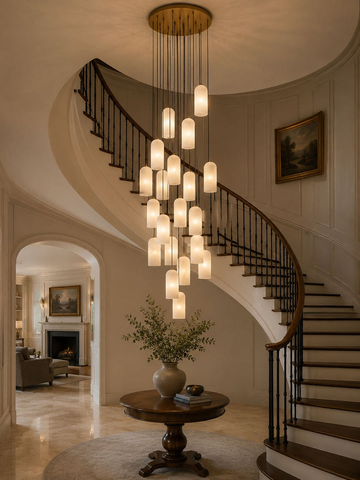 Lampa wisząca Monty Alabaster