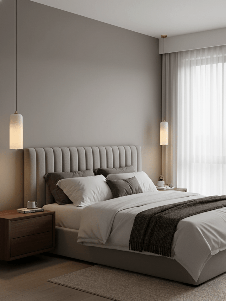 Lampa wisząca Monty Alabaster