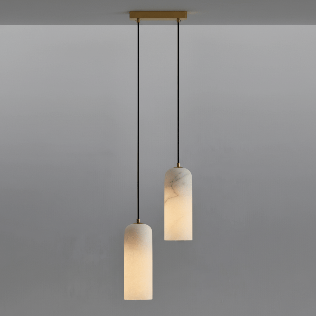 Lampa wisząca Monty Alabaster