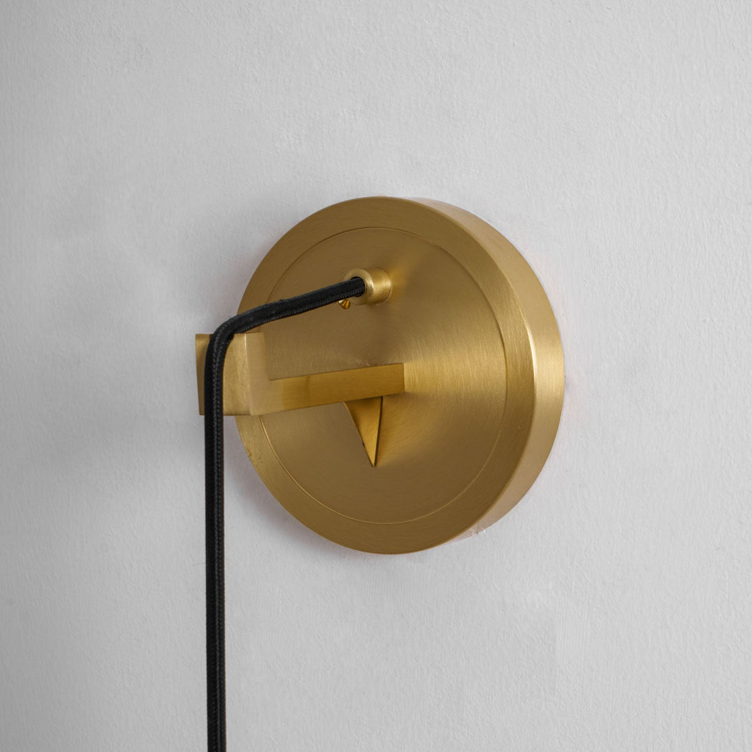 Monty Alabaster Lampa Ścienna z wtyczką