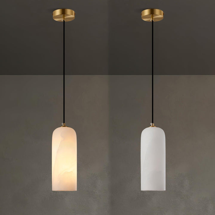 Lampa wisząca Monty Alabaster