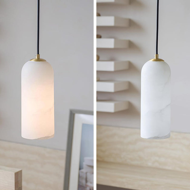 Lampa wisząca Monty Alabaster