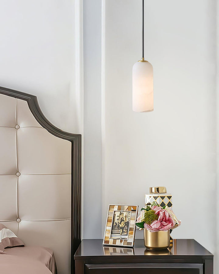 Lampa wisząca Monty Alabaster