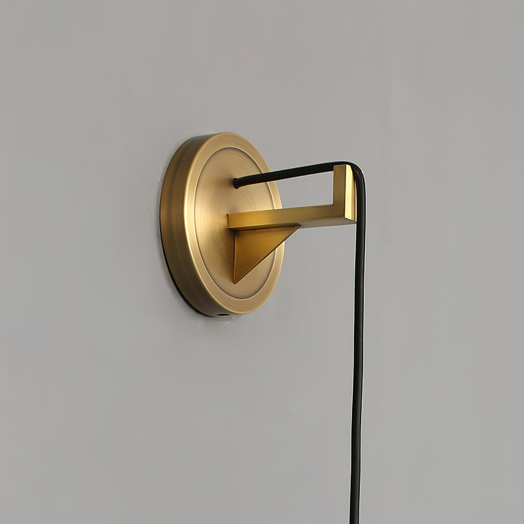 Monty Alabaster Lampa Ścienna z wtyczką