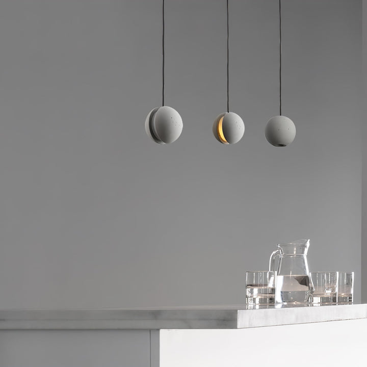 Lampa Wisząca Moon Concrete