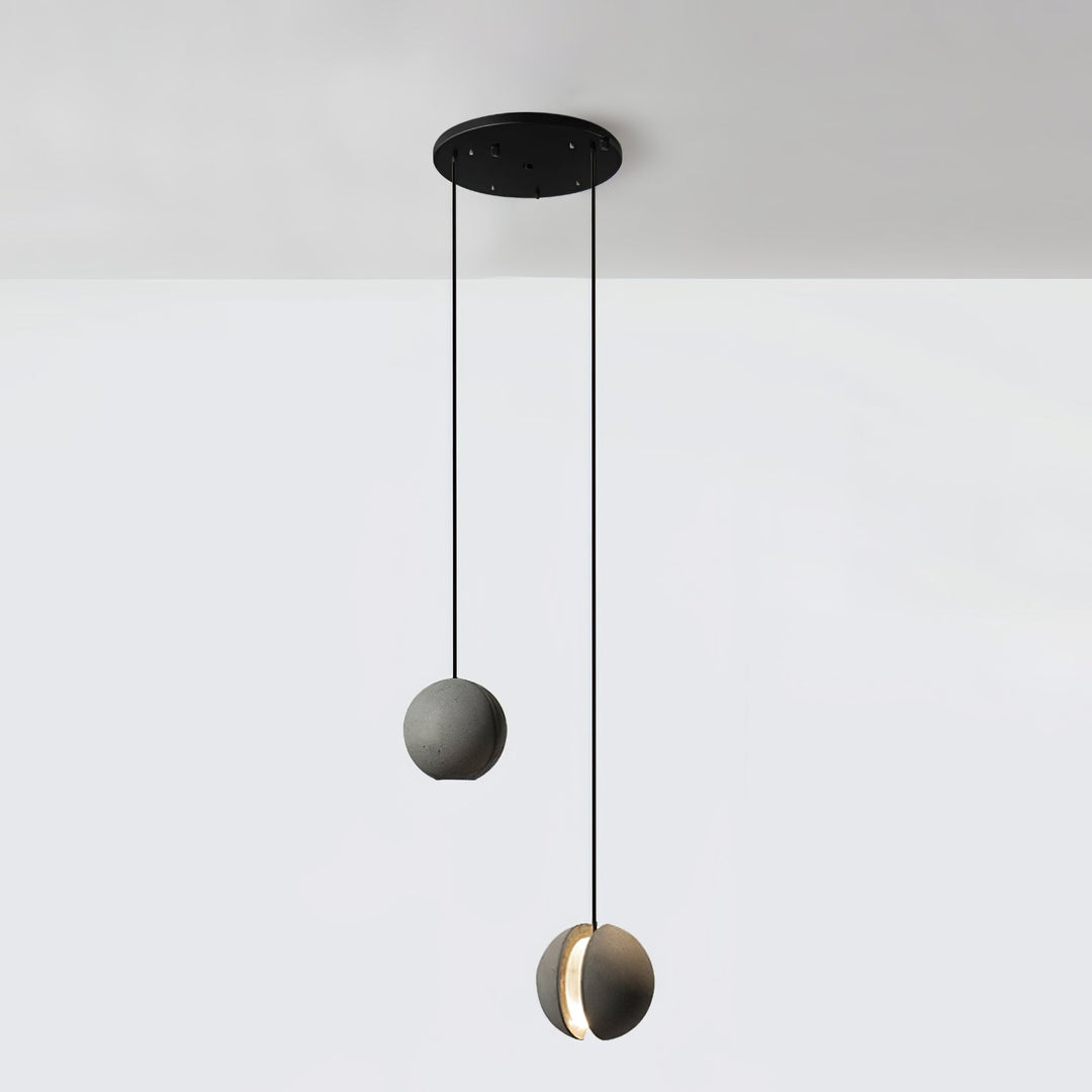 Lampa Wisząca Moon Concrete