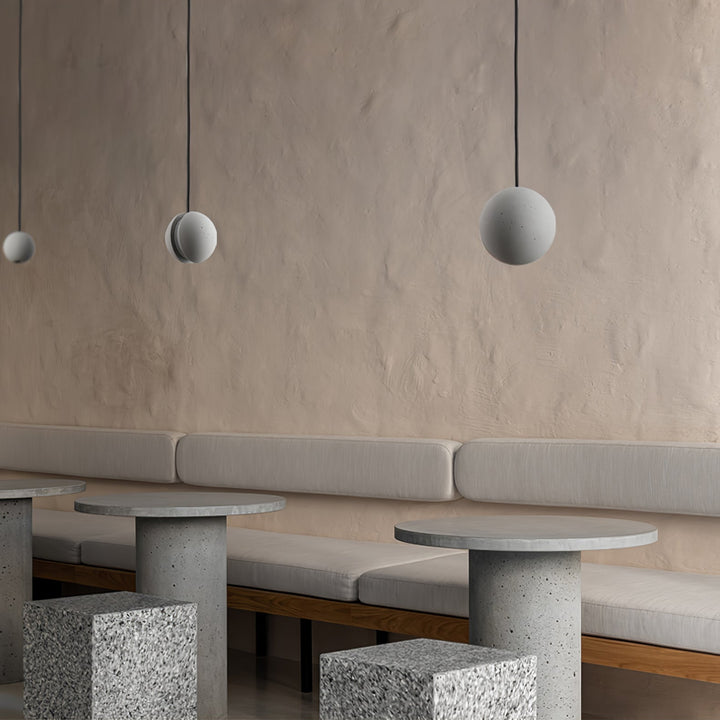 Lampa Wisząca Moon Concrete