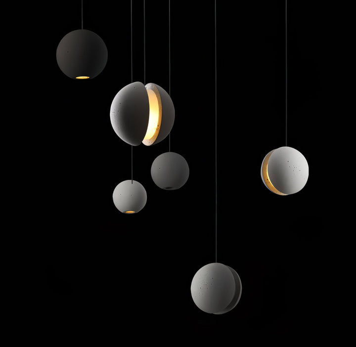 Lampa Wisząca Moon Concrete