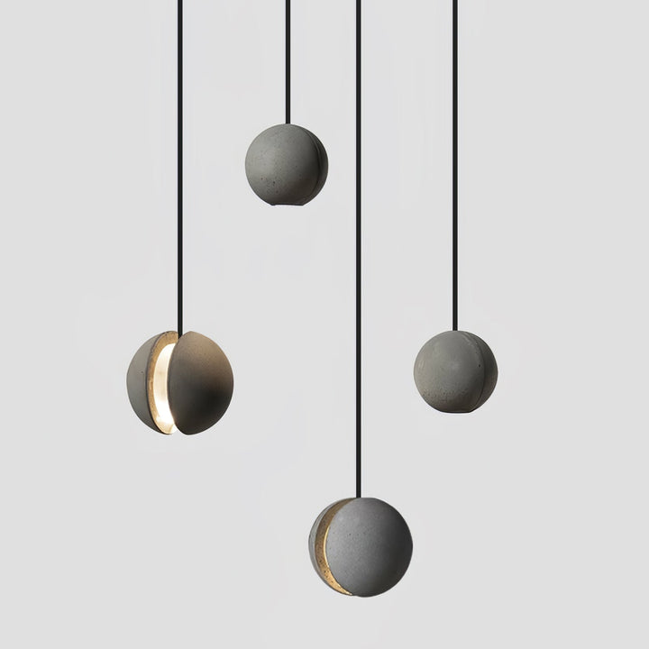 Lampa Wisząca Moon Concrete
