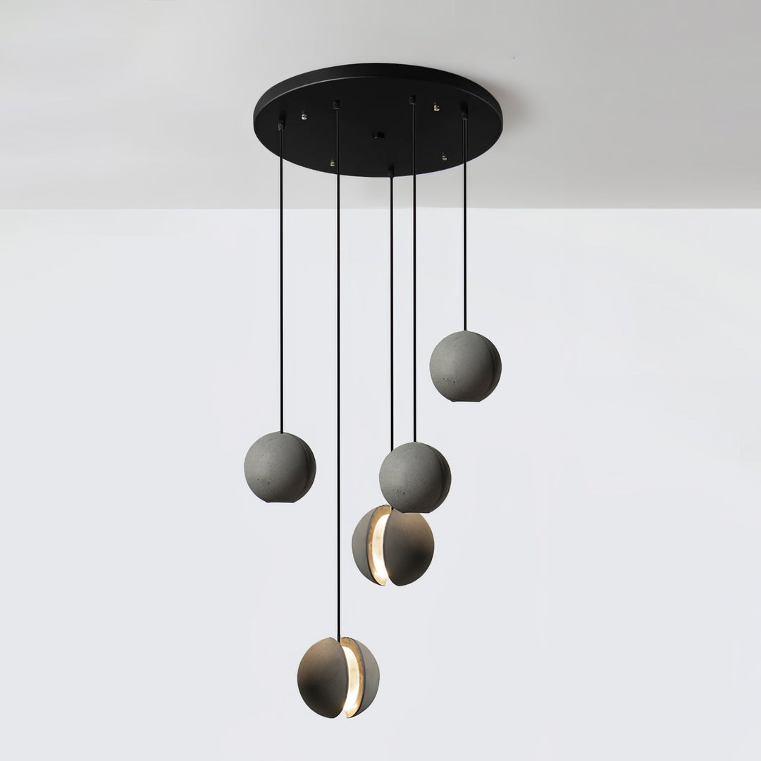 Lampa Wisząca Moon Concrete