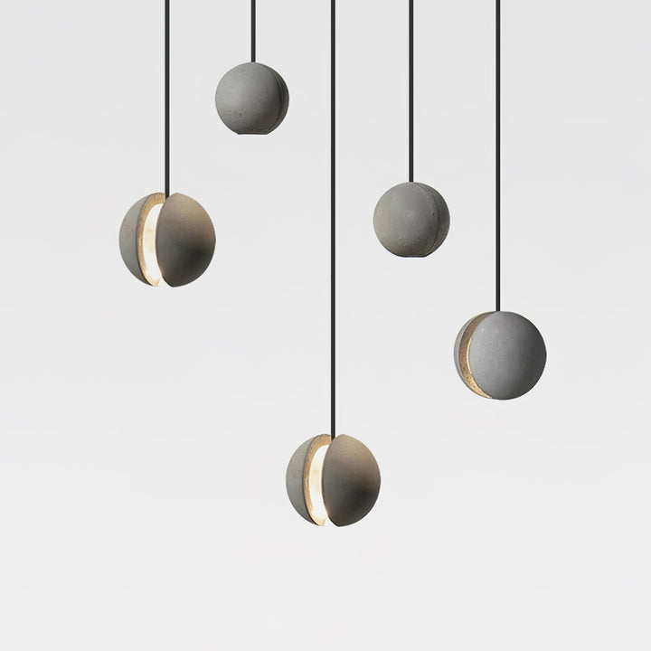 Lampa Wisząca Moon Concrete