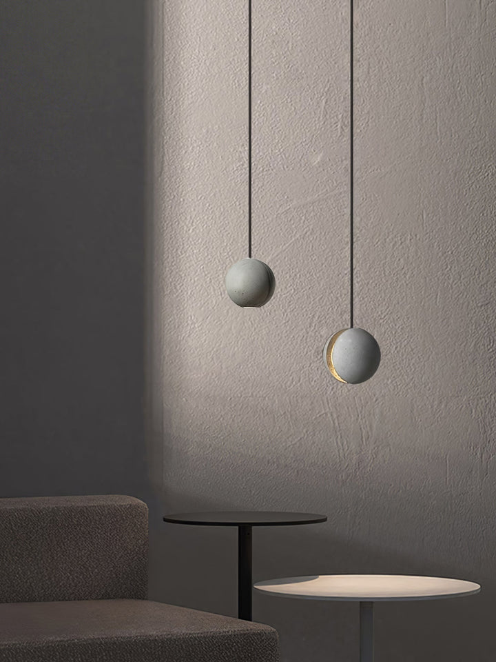 Lampa Wisząca Moon Concrete