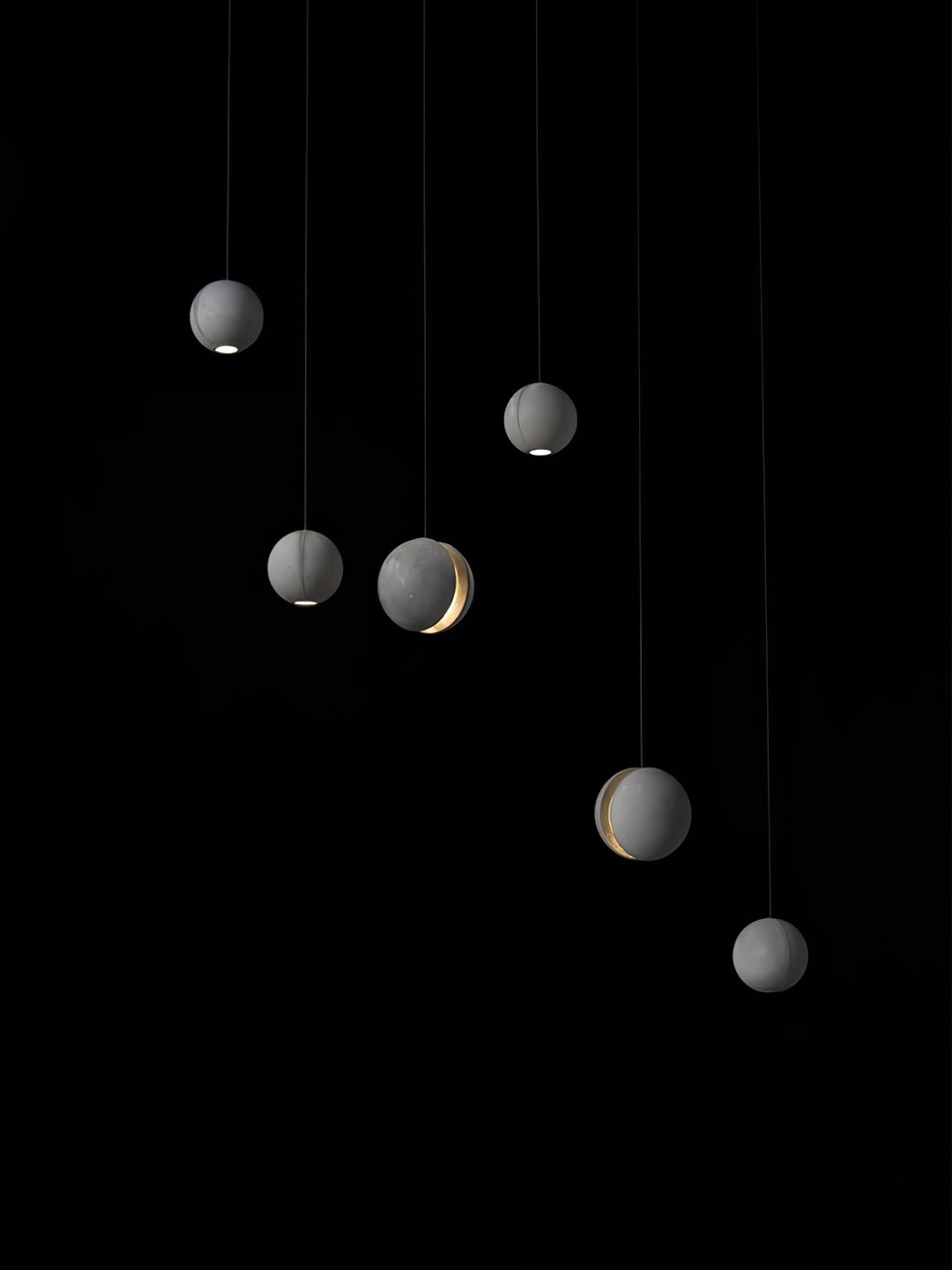 Lampa Wisząca Moon Concrete