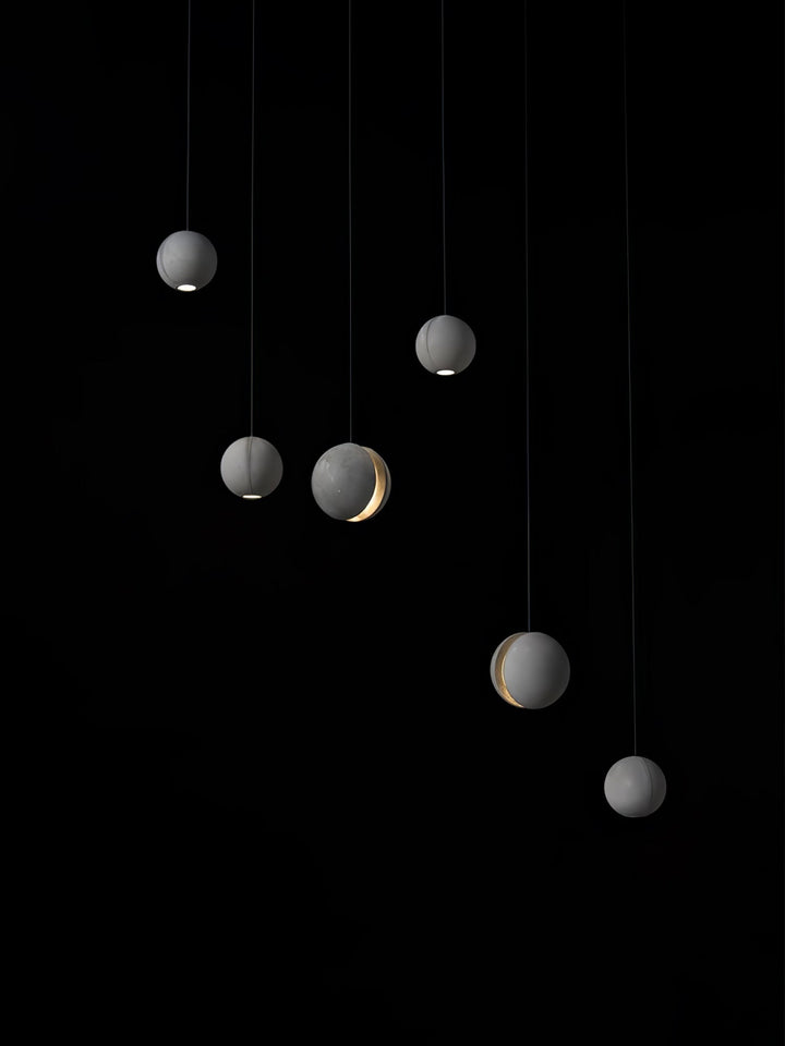 Lampa Wisząca Moon Concrete