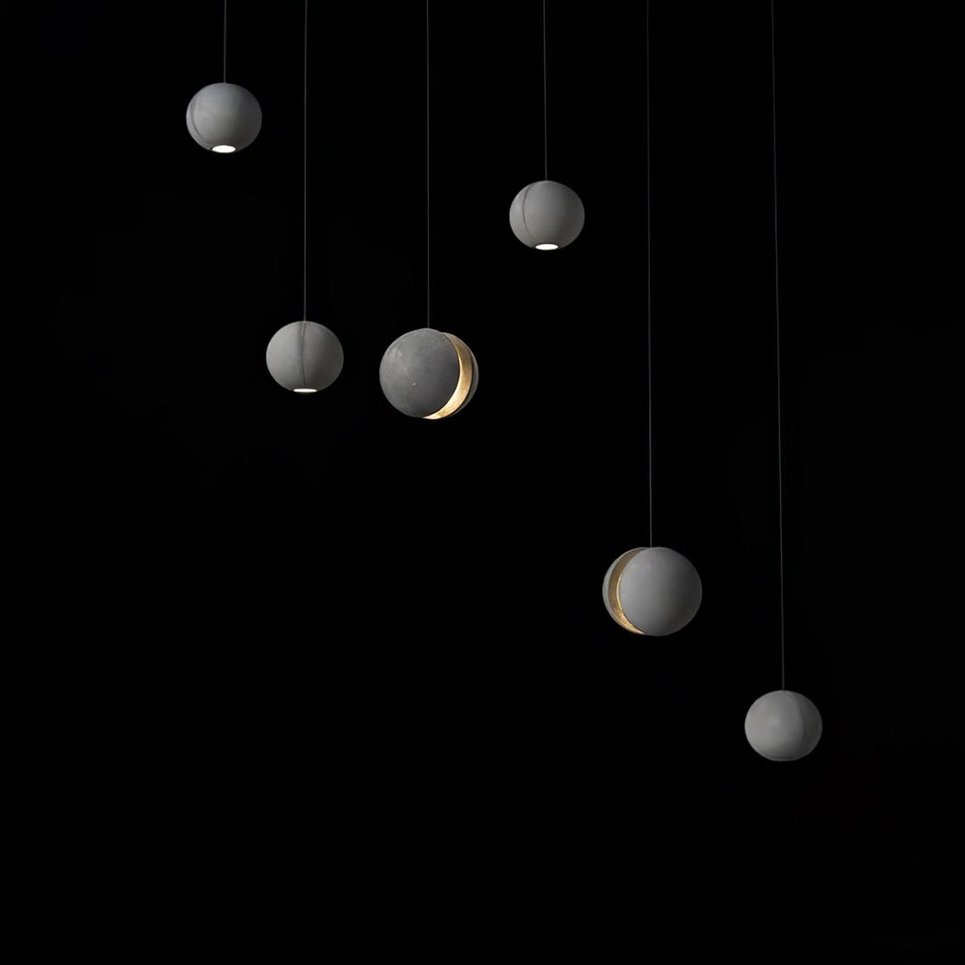 Lampa Wisząca Moon Concrete