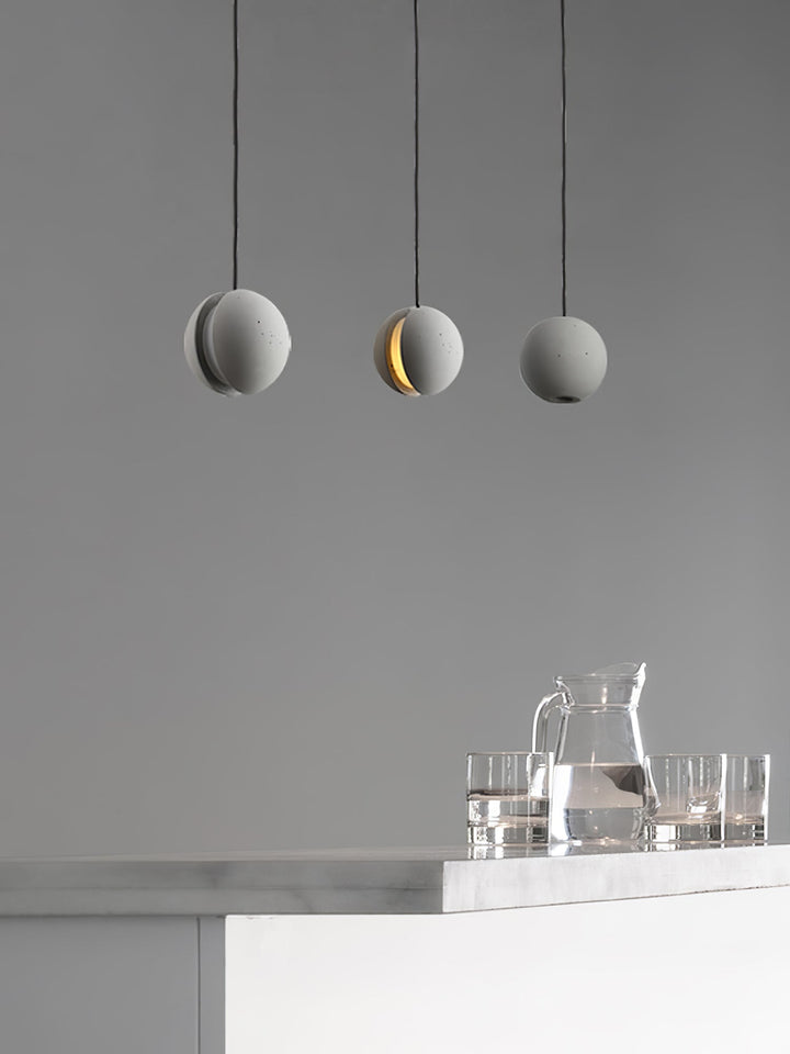 Lampa Wisząca Moon Concrete