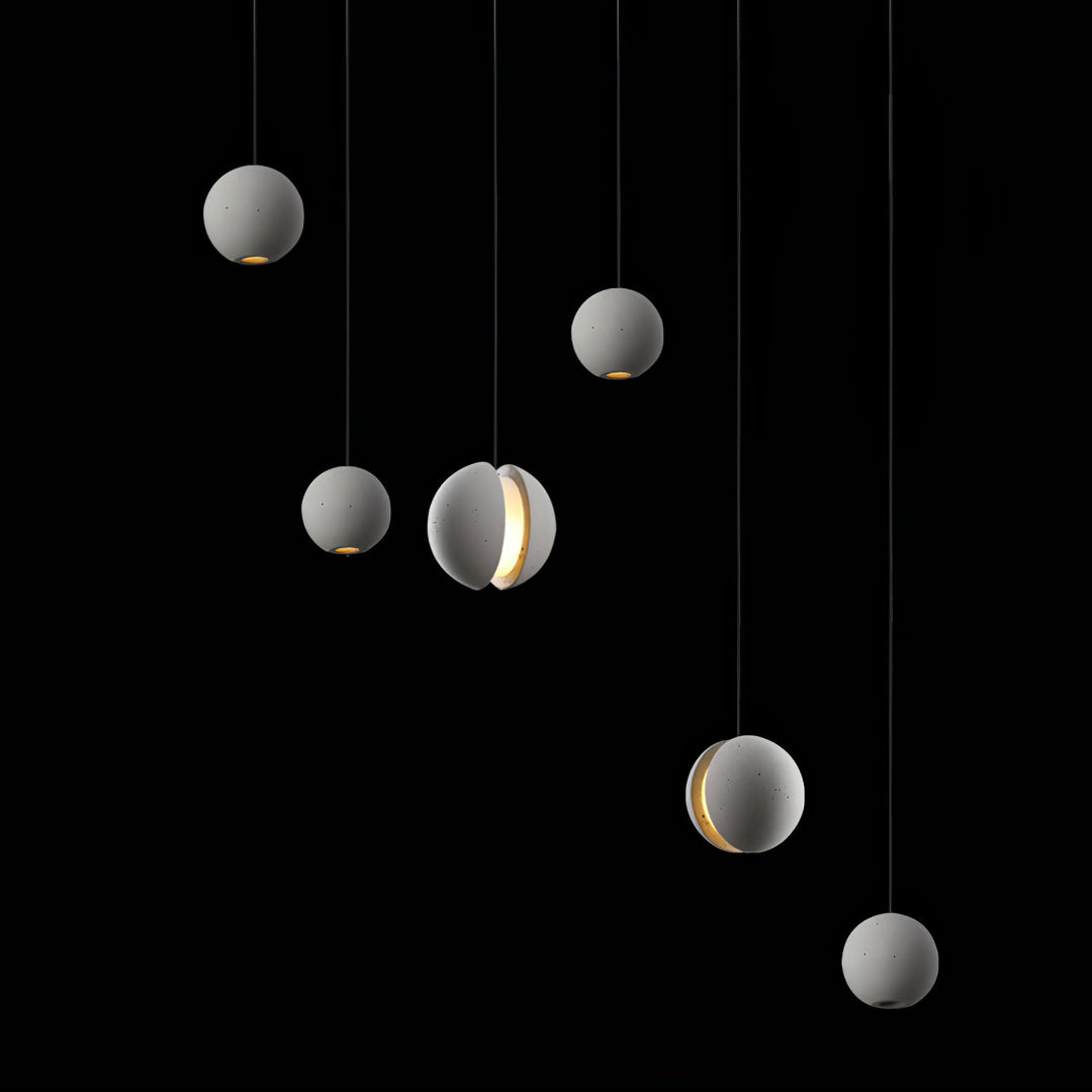 Lampa Wisząca Moon Concrete