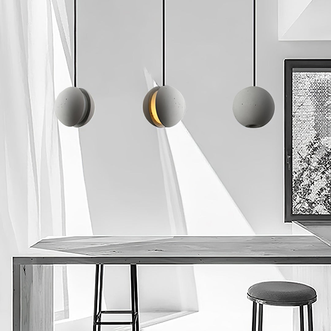Lampa Wisząca Moon Concrete