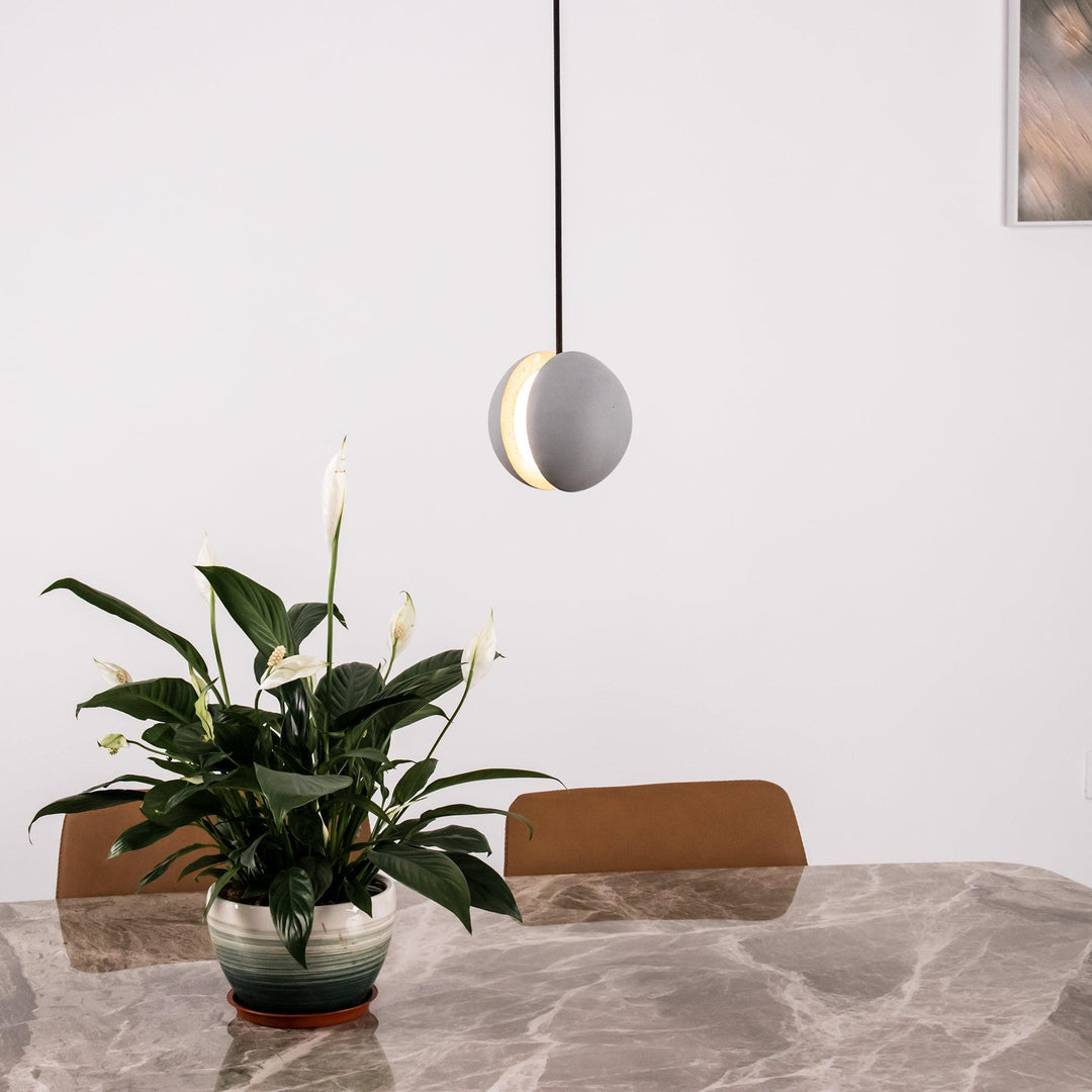 Lampa Wisząca Moon Concrete