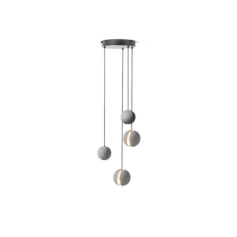 Lampa Wisząca Moon Concrete