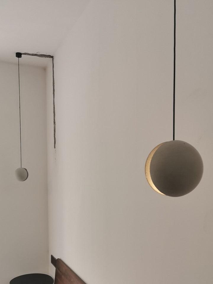 Lampa Wisząca Moon Concrete
