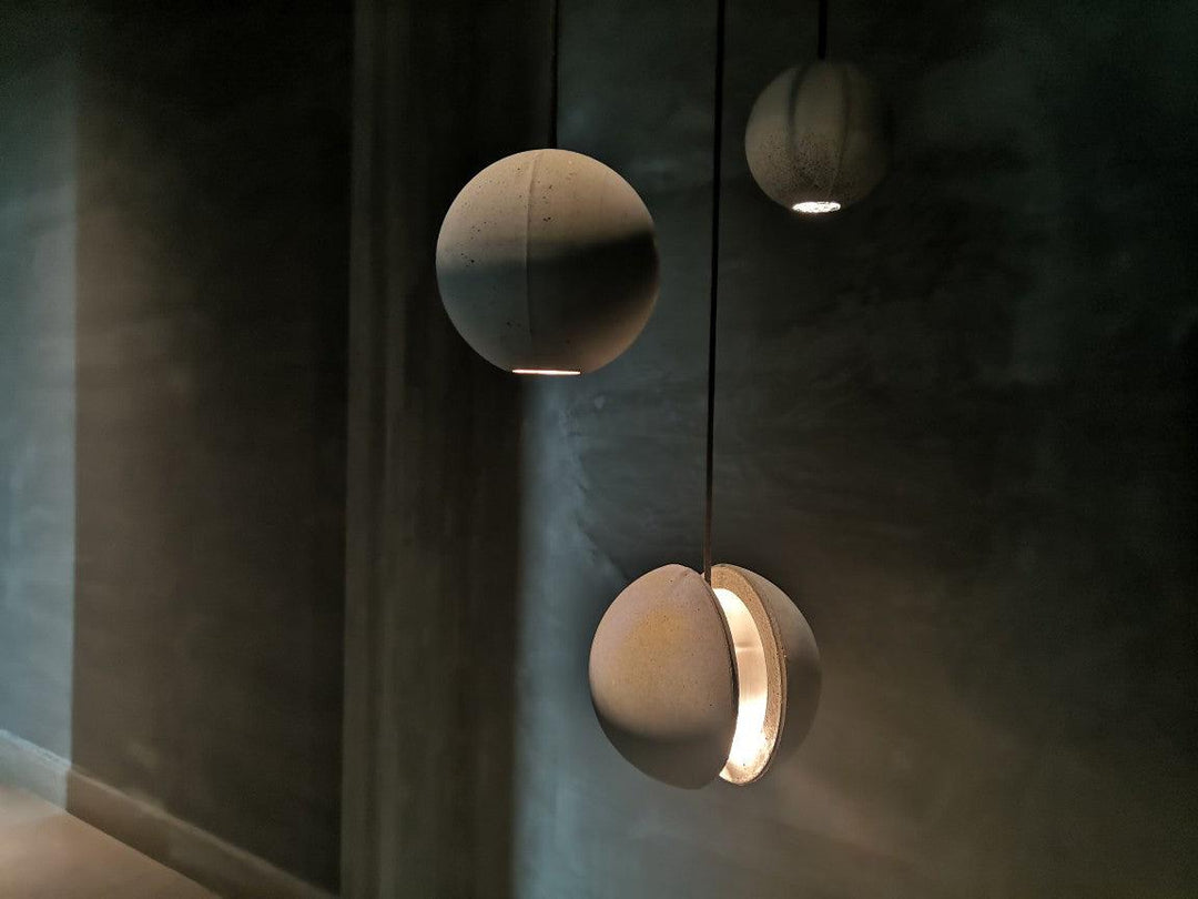 Lampa Wisząca Moon Concrete