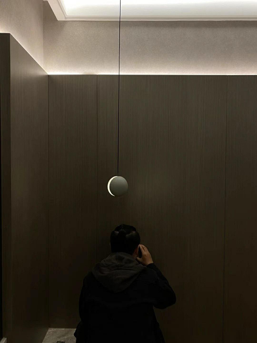 Lampa Wisząca Moon Concrete
