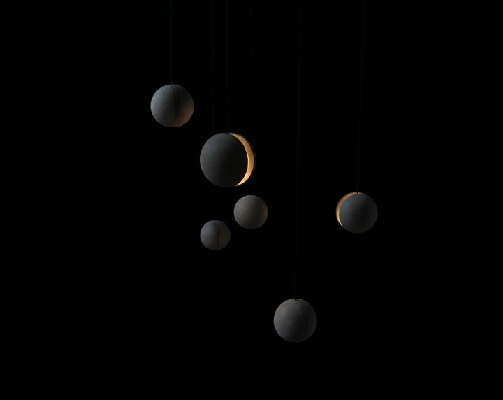 Lampa Wisząca Moon Concrete