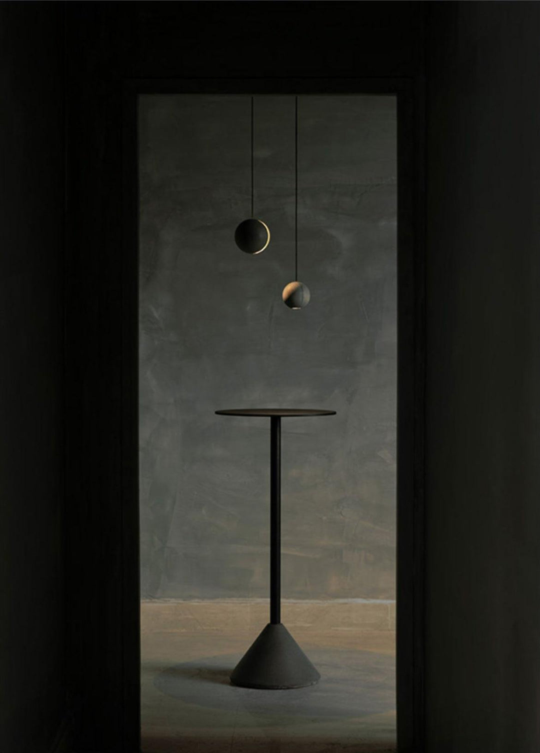 Lampa Wisząca Moon Concrete