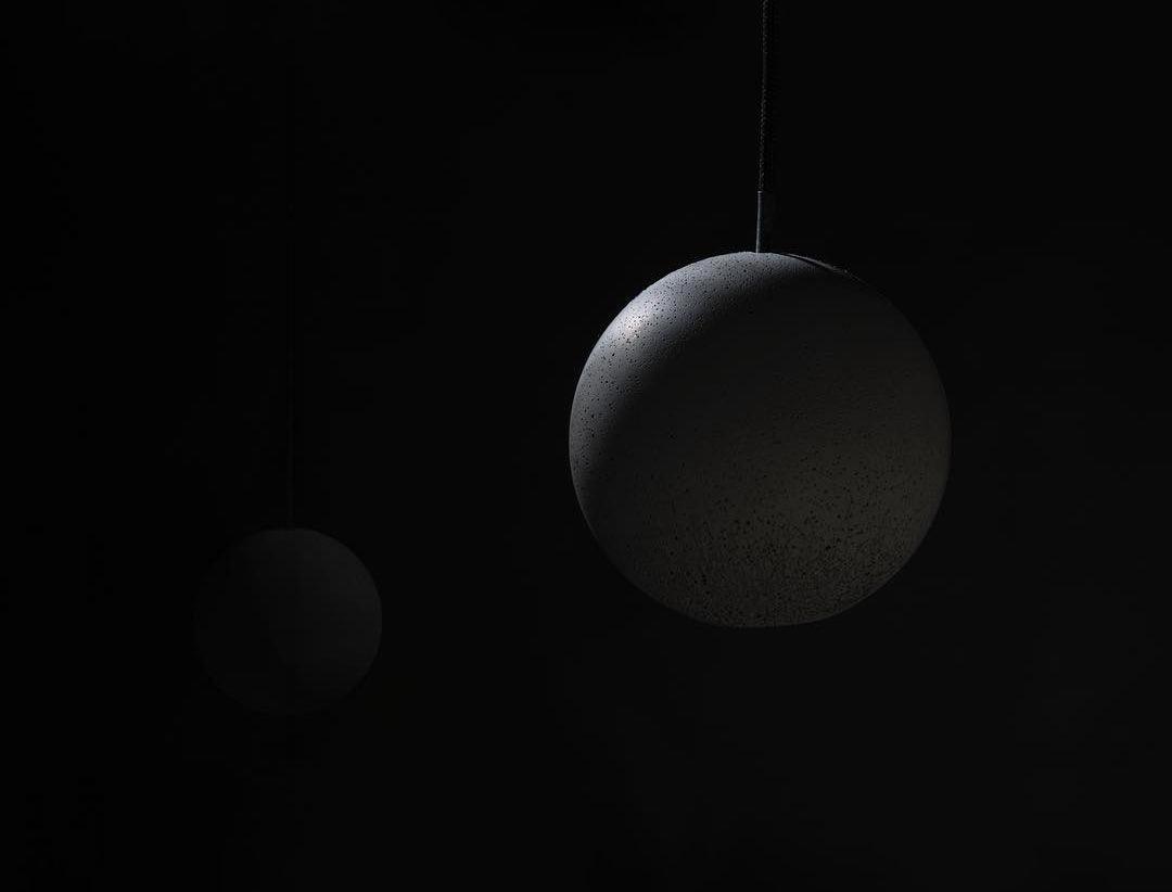 Lampa Wisząca Moon Concrete