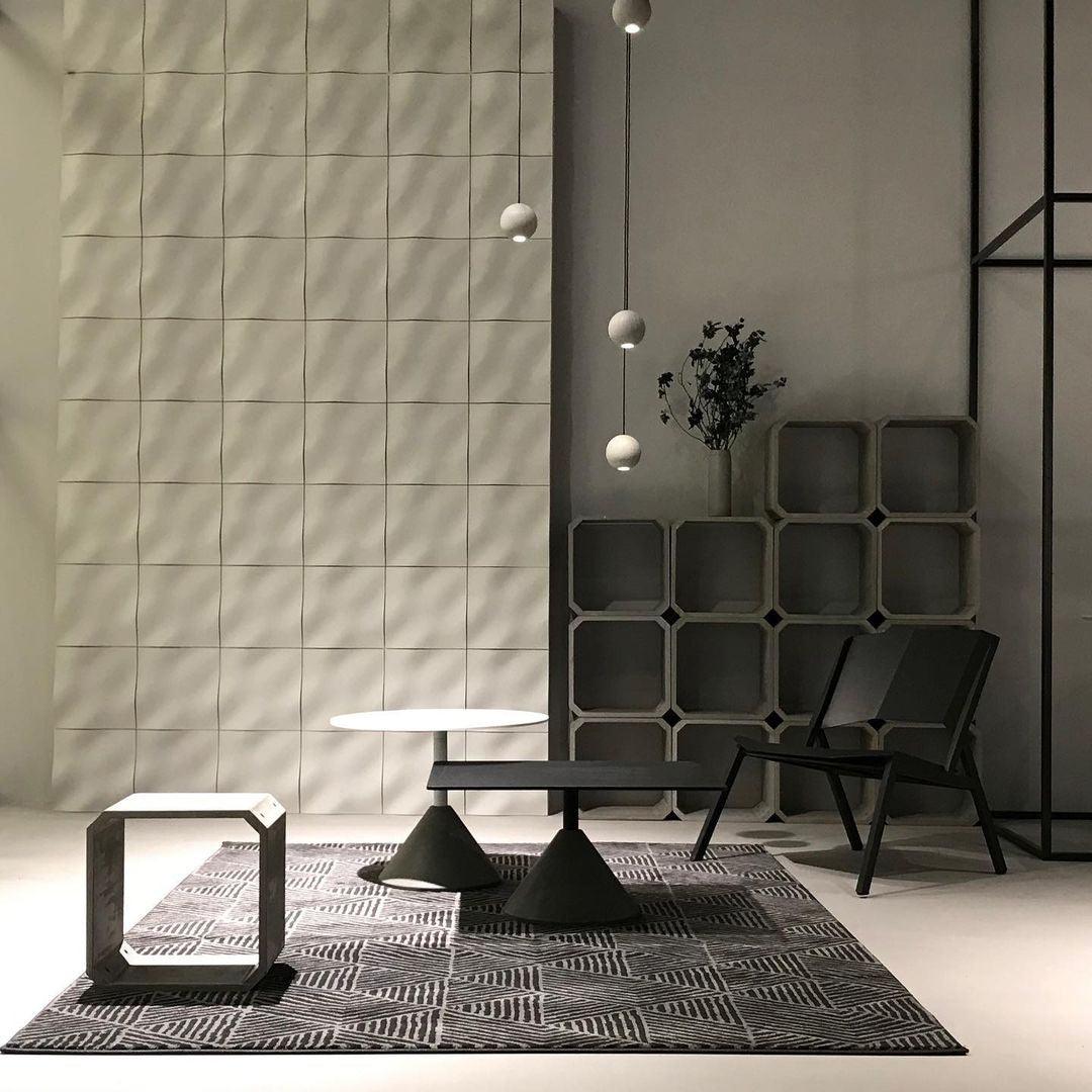 Lampa Wisząca Moon Concrete