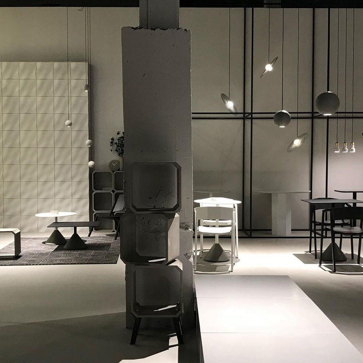 Lampa Wisząca Moon Concrete