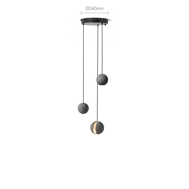 Lampa Wisząca Moon Concrete