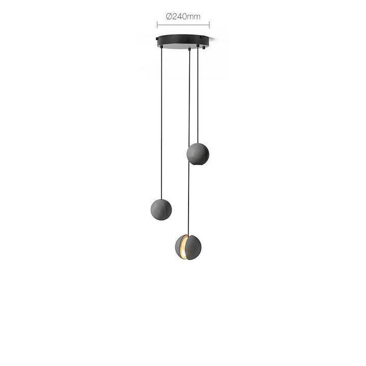 Lampa Wisząca Moon Concrete