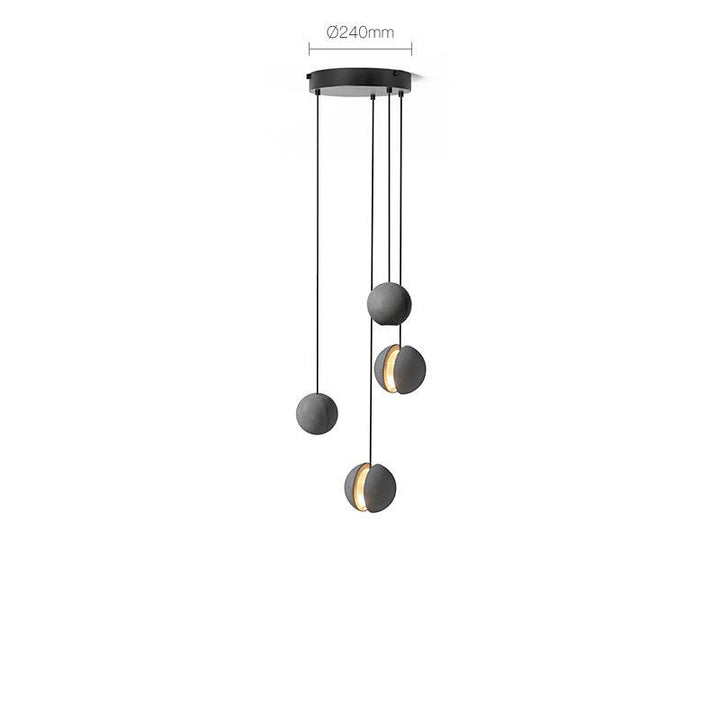Lampa Wisząca Moon Concrete