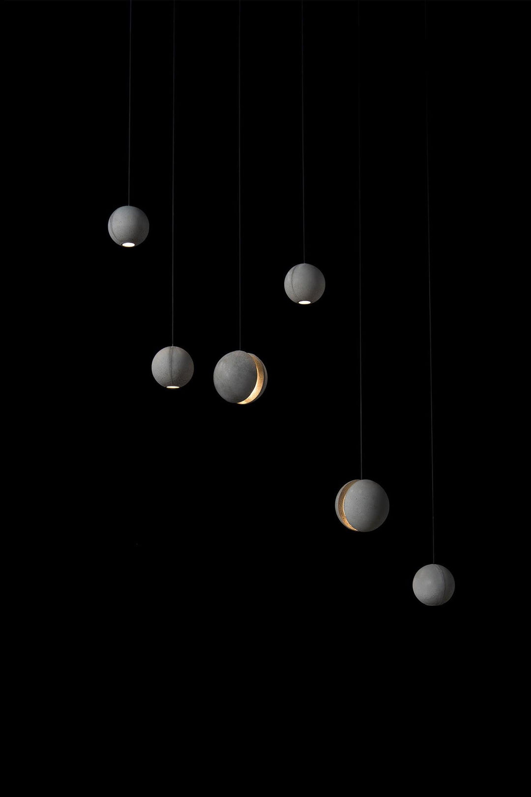Lampa Wisząca Moon Concrete