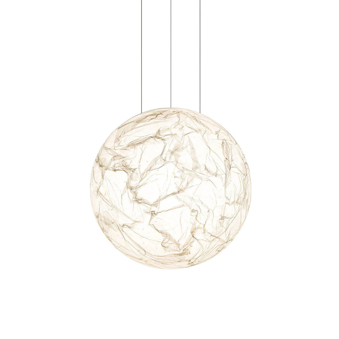 Lampa Wisząca z Jedwabiu Księżycowego