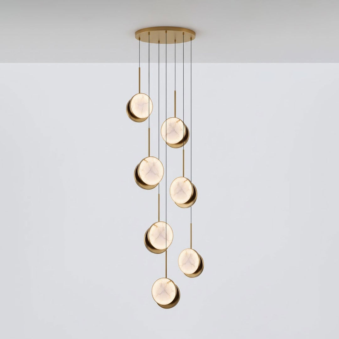 Lampa wisząca Moonshade Alabaster