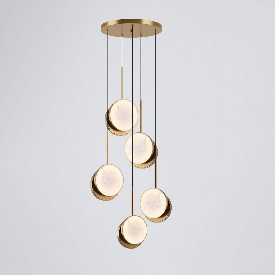 Lampa wisząca Moonshade Alabaster