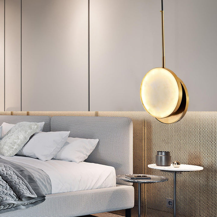 Lampa wisząca Moonshade Alabaster