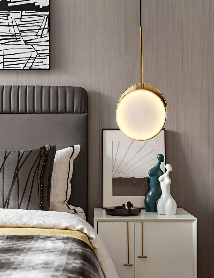 Lampa wisząca Moonshade Alabaster